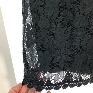Lovely vintage lace pencil skirt